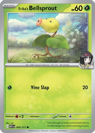 Erika's Bellsprout 004/217  ME Ascended Heroes - Common