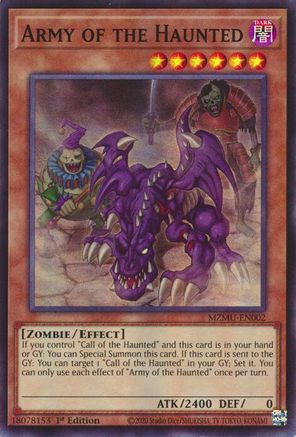 Army of the Haunted (MZMU-EN002) - Maze of Muertos 1st Edition