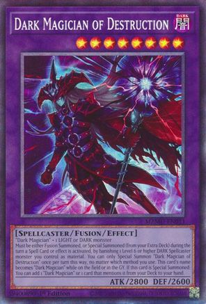 Dark Magician of Destruction (Collector's Rare) (MZMU-EN011) - Maze of Muertos 1st Edition