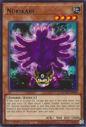 Nurikabe (MZMU-EN044) - Maze of Muertos 1st Edition