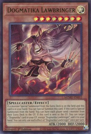 Dogmatika Lawbringer (MZMU-EN052) - Maze of Muertos 1st Edition