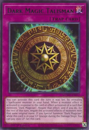 Dark Magic Talisman (MZMU-EN057) - Maze of Muertos 1st Edition
