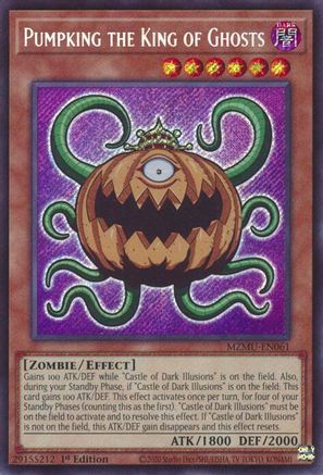 Pumpking the King of Ghosts (MZMU-EN061) - Maze of Muertos 1st Edition