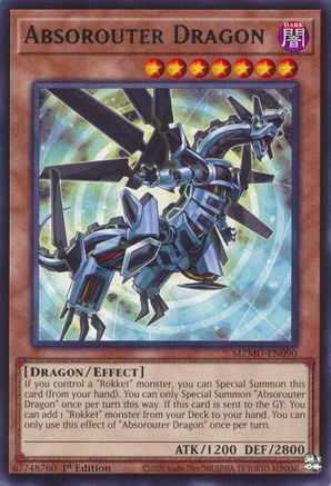 Absorouter Dragon (MZMU-EN090) - Maze of Muertos 1st Edition