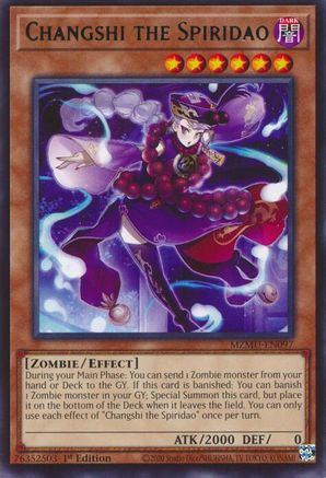 Changshi the Spiridao (MZMU-EN097) - Maze of Muertos 1st Edition