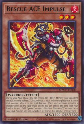 Rescue-ACE Impulse (MZMU-EN098) - Maze of Muertos 1st Edition