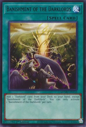 Banishment of the Darklords (MZMU-EN112) - Maze of Muertos 1st Edition