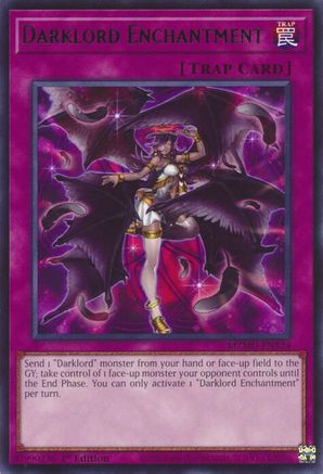 Darklord Enchantment (MZMU-EN124) - Maze of Muertos 1st Edition