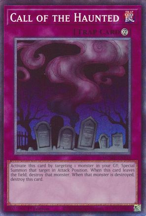 Call of the Haunted (Collector's Rare) (MZMU-EN118) - Maze of Muertos 1st Edition