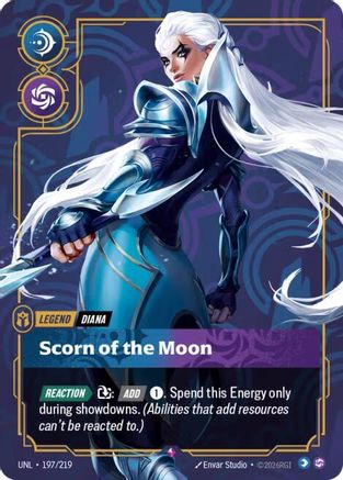 Diana - Scorn of the Moon (197/219) - Unleashed Foil