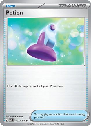 Potion 083/088  - Reverse Holofoil ME03 Perfect Order - Common
