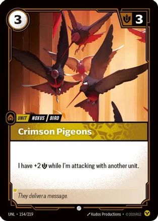 Crimson Pigeons (154/219) - Unleashed