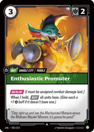 Enthusiastic Promoter (043/219) - Unleashed