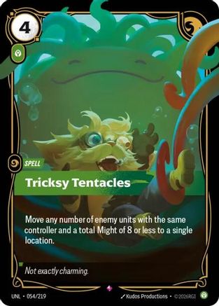Tricksy Tentacles (054/219) - Unleashed Foil