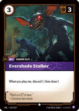 Evershade Stalker (123/219) - Unleashed