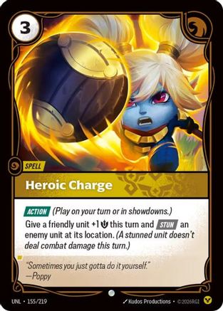 Heroic Charge (155/219) - Unleashed