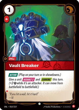 Vault Breaker (010/219) - Unleashed