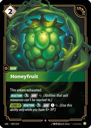 Honeyfruit (049/219) - Unleashed Foil