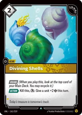 Divining Shells (161/219) - Unleashed