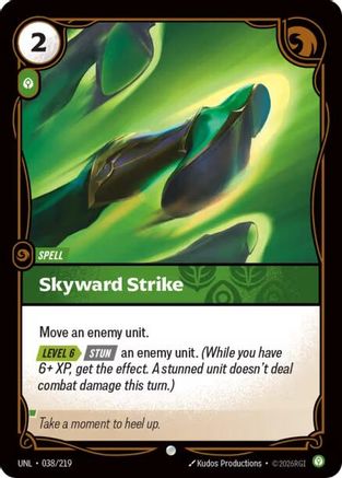 Skyward Strike (038/219) - Unleashed Foil