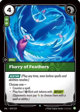 Flurry of Feathers (044/219) - Unleashed