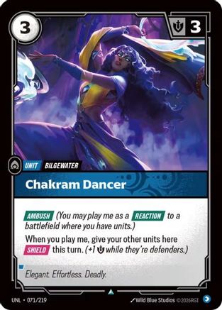 Chakram Dancer (071/219) - Unleashed