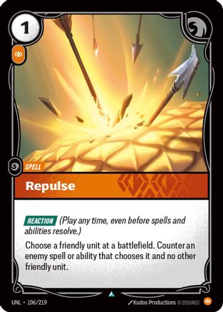 Repulse (106/219) - Unleashed