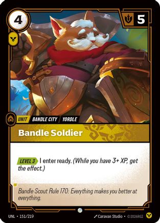 Bandle Soldier (151/219) - Unleashed Foil