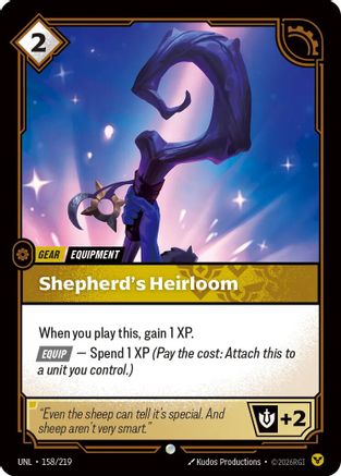 Shepherd's Heirloom (158/219) - Unleashed