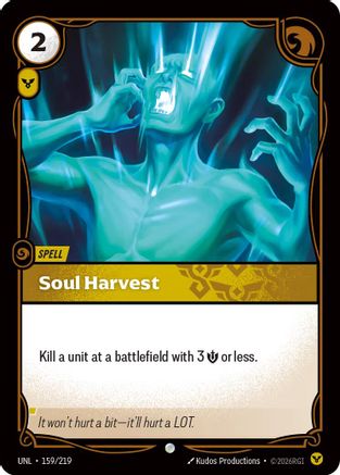 Soul Harvest (159/219) - Unleashed