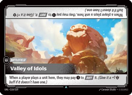 Valley of Idols (218/219) - Unleashed