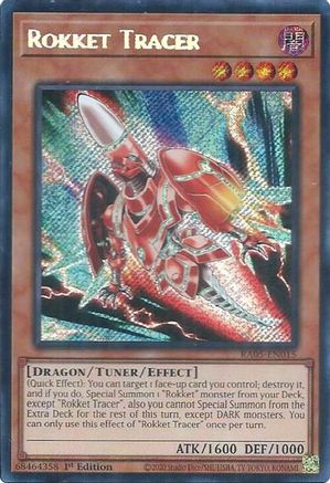 Rokket Tracer (Secret Rare) (RA05-EN015) - Rarity Collection 5 1st Edition