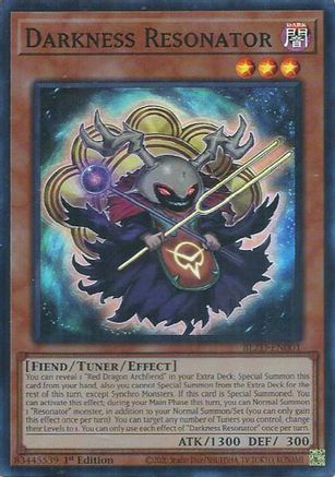 Darkness Resonator (BLZD-EN001) - Blazing Dominion 1st Edition
