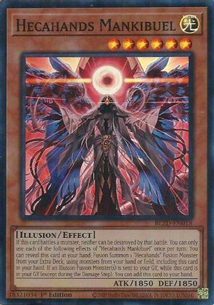 Hecahands Mankibuel (BLZD-EN018) - Blazing Dominion 1st Edition