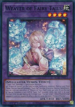 Weaver of Fairy Tails (BLZD-EN033) - Blazing Dominion 1st Edition