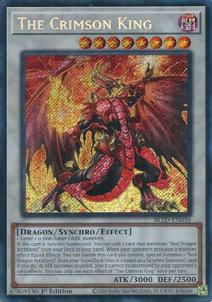 The Crimson King (BLZD-EN036) - Blazing Dominion 1st Edition