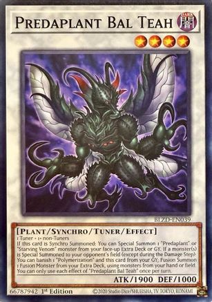 Predaplant Bal Teah (BLZD-EN039) - Blazing Dominion 1st Edition