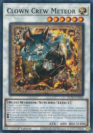 Clown Crew Meteor (BLZD-EN040) - Blazing Dominion 1st Edition