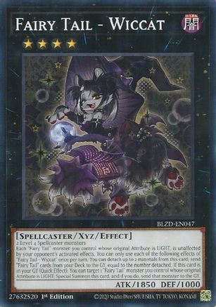 Fairy Tail - Wiccat (BLZD-EN047) - Blazing Dominion 1st Edition