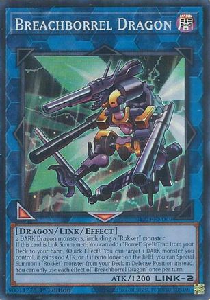 Breachborrel Dragon (BLZD-EN049) - Blazing Dominion 1st Edition