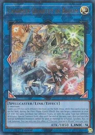 Charmer Quartet in Bloom (BLZD-EN050) - Blazing Dominion 1st Edition