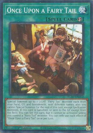 Once Upon a Fairy Tail (BLZD-EN062) - Blazing Dominion 1st Edition