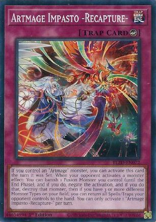 Artmage Impasto -Recapture- (BLZD-EN072) - Blazing Dominion 1st Edition