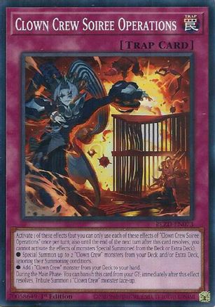 Clown Crew Soiree Operations (BLZD-EN073) - Blazing Dominion 1st Edition