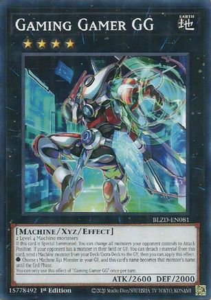 Gaming Gamer GG (BLZD-EN081) - Blazing Dominion 1st Edition