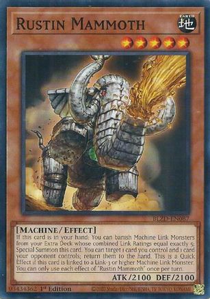 Rustin Mammoth (BLZD-EN087) - Blazing Dominion 1st Edition