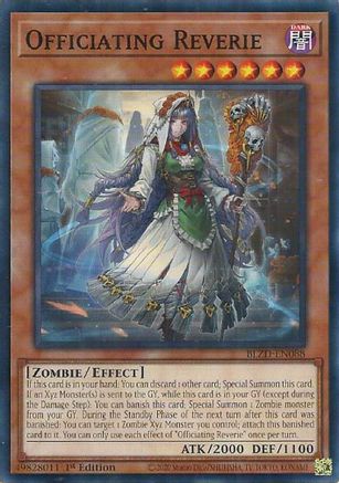 Officiating Reverie (BLZD-EN088) - Blazing Dominion 1st Edition