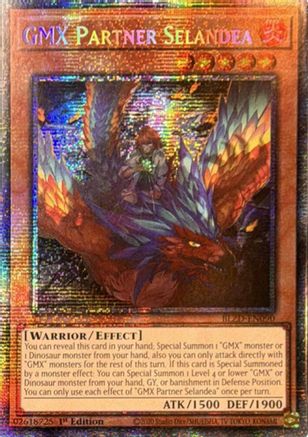 GMX Partner Selandea (Starlight Rare) (BLZD-EN090) - Blazing Dominion 1st Edition