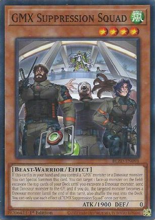 GMX Suppression Squad (BLZD-EN091) - Blazing Dominion 1st Edition