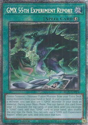 GMX 55th Experiment Report (Starlight Rare) (BLZD-EN094) - Blazing Dominion 1st Edition